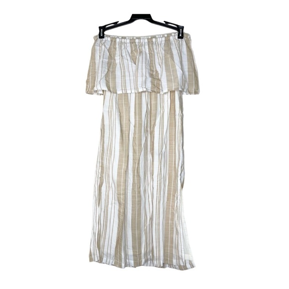 L*SPACE Sunsational Stripe Day Dreamer Smocked Dress US XS - Picture 3 of 7